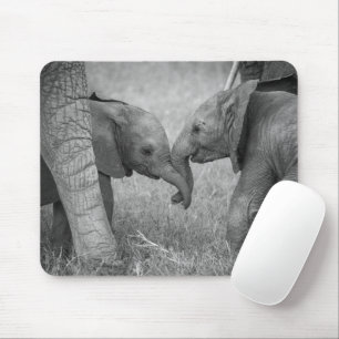 Mousepad Bebês Mais Pobres Bebês Elefantes Saudação