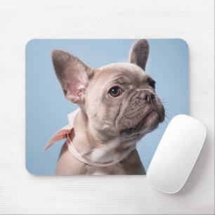 Mousepad Bebês Mais Pobres   Bulldog Arco Rosa Francês