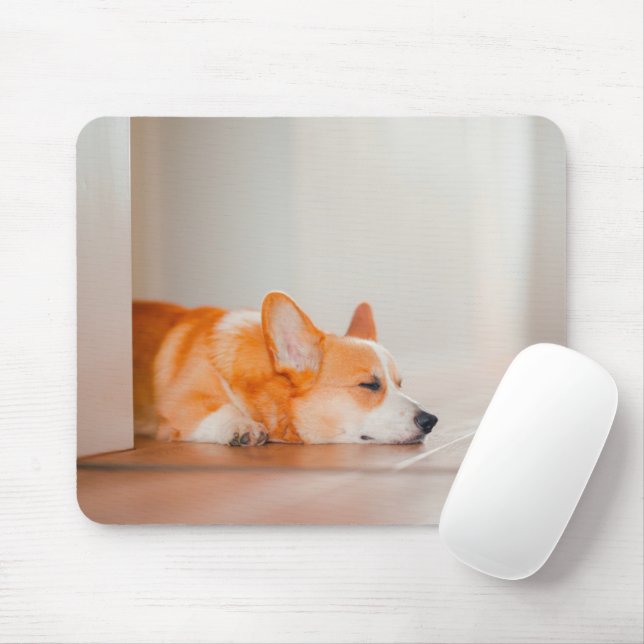 Mousepad Bebês Mais Pobres | Dormência De Corgi (Com mouse)