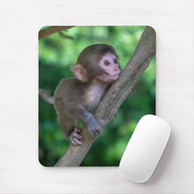 Mousepad Bebês Mais Pobres | Macaco Bebê (Com mouse)
