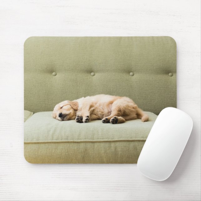 Mousepad Bebês Mais Pobres | Ouro Retriever Puppy 2 (Com mouse)