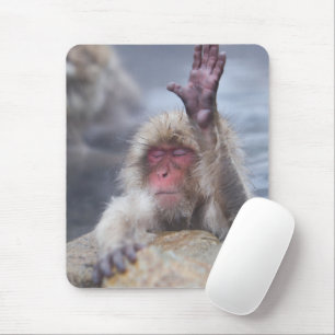 Mousepad Bebês Mais Pobres Tecido macaco-neve