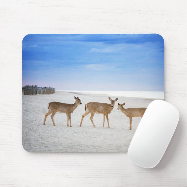 Mousepad Bebês Mais Pobres | Veado na praia (Com mouse)