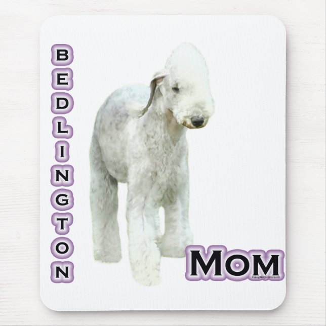 Mousepad Bedlington Terrier Mãe 4 (Frente)