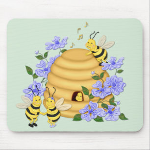 Mousepad Bee Dance