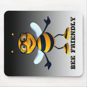 Mousepad Bee Friendly Bee Gifts, Eu Amo Abelhas, Presente D
