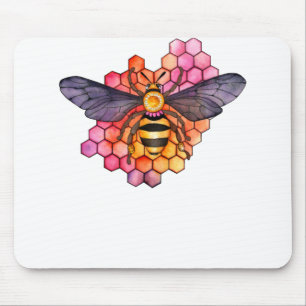 Mousepad Bee Honeycomb