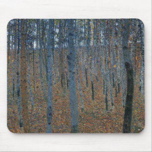 Mousepad Beech Grove I por Gustav Klimt - Trabalho de arte