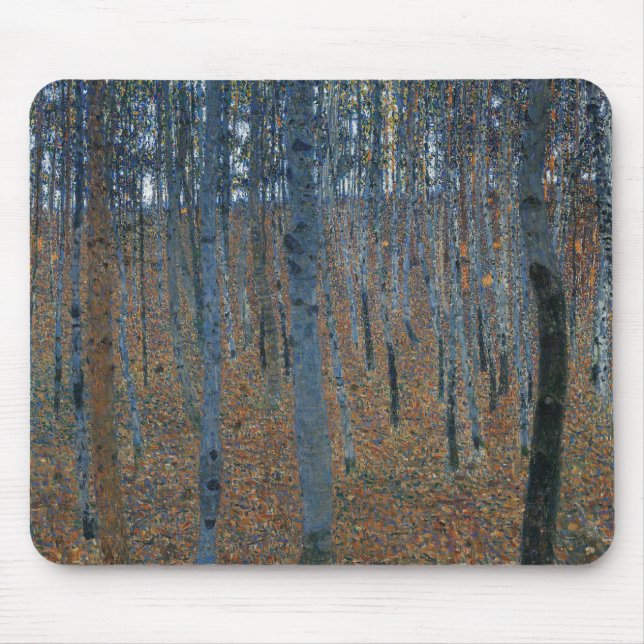 Mousepad Beech Grove I por Gustav Klimt - Trabalho de arte  (Frente)