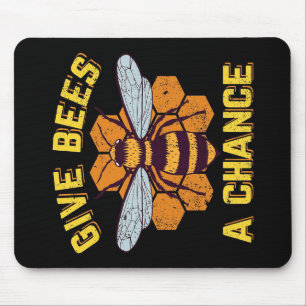 Mousepad Beekeeper Design Bee Bee Gifts, Eu Adoro Mel De Ab