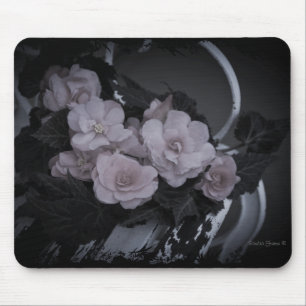 Mousepad Begonias Rosa Descansadas Em Banco De Dados