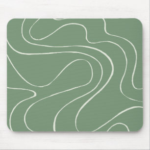 Mousepad Bei e Fluxo 2 em Verde
