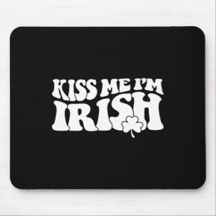 Mousepad Beije-me Eu Sou Trevo Irlandês2