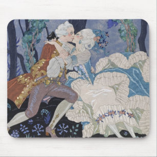 Mousepad Beijo secreto, ilustração para "Fetes Galantes"