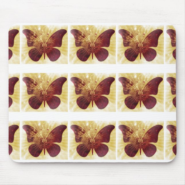 Mousepad Beijos de Borboleta (Frente)