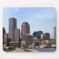 Beira-rio da cidade de Boston - tapete do rato