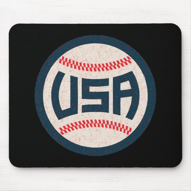Mousepad Beisebol da Equipe EUA (Frente)
