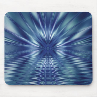 Mousepad Bela Arte Fractal Azul Belo