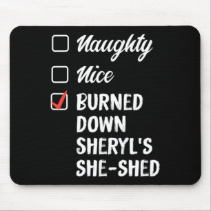 Mousepad Bela Bela Má Queimada Sheryls Ela Manteve 1