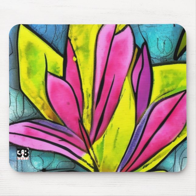 Mousepad Bela Coleção de Plantas (Frente)