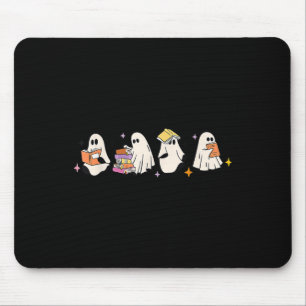 Mousepad Bela Leitura Ghost Halloween Ghost Book Spooky Sea