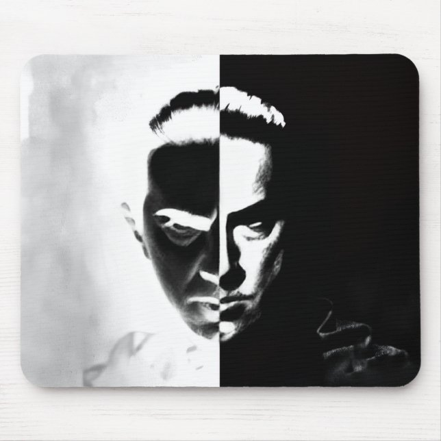 Mousepad Bela Lugosi in Black & White (Frente)