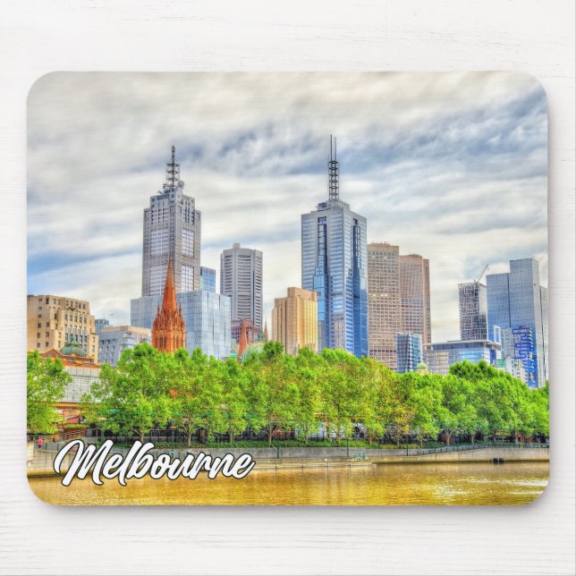 Mousepad Bela Melbourne, Austrália (Frente)