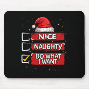 Mousepad Bela travessa Faça O Que Eu Quero Papais noeis Da