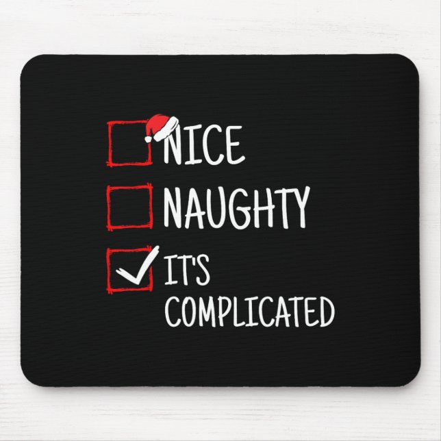 Mousepad Bela travessura É um Natal complicado (Frente)