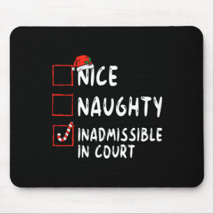 Mousepad Bela Vadia Inadmissível Na Lista De Natal Da Corte