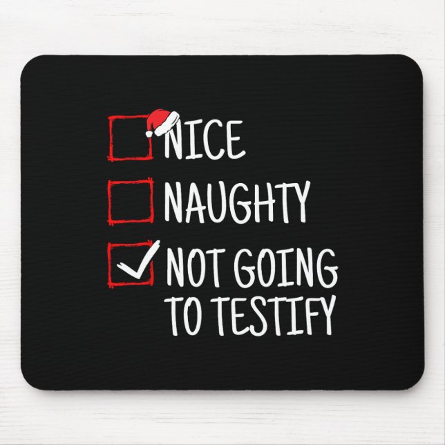 Mousepad Bela Vadia Não Vai Testemunhar O Feliz Natal (Frente)