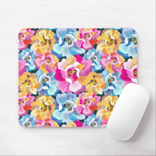 Mousepad Belas Flores Coloridas