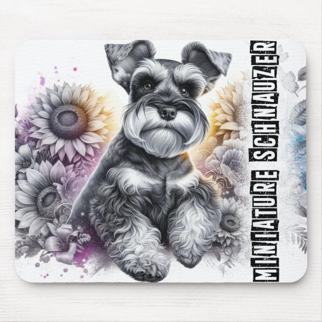 Mousepad Belas Rações de Cachorro/Cachorro Miniatura (Frente)