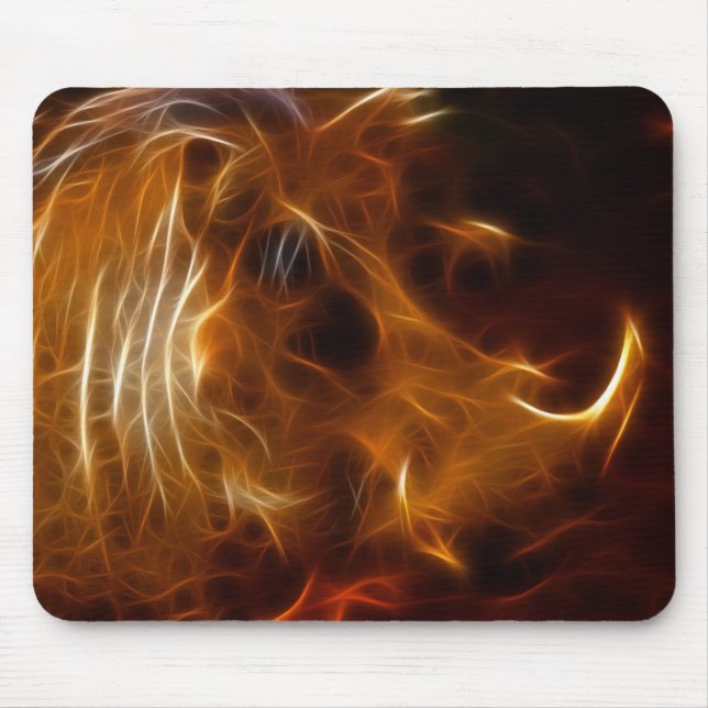 Mousepad Beleza de varrascos na besta (Frente)