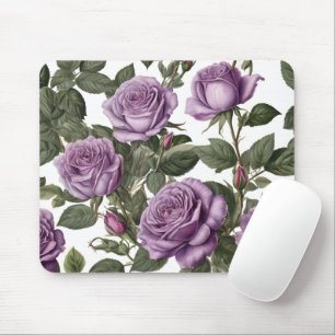 Mousepad "Beleza do Eterno: Rosas de visões provinciais rox