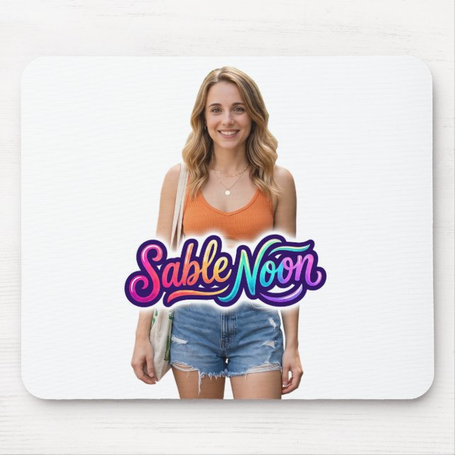 Mousepad Beleza do Meio-Dia Sable Pose #1 (Frente)