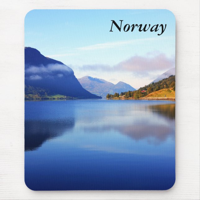 Mousepad Beleza escandinava, Noruega (Frente)