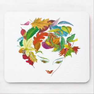 Mousepad Beleza natural ~ Mousepad/ Abstrato Retro Modern
