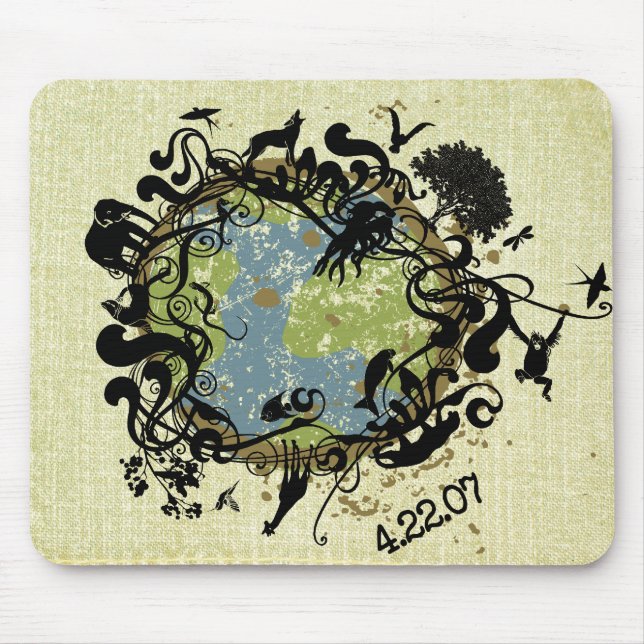 Mousepad Beleza natural - preserve-a! (Frente)