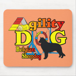Mousepad Belga: Agilidade dos Ovinos Camisa Presentes