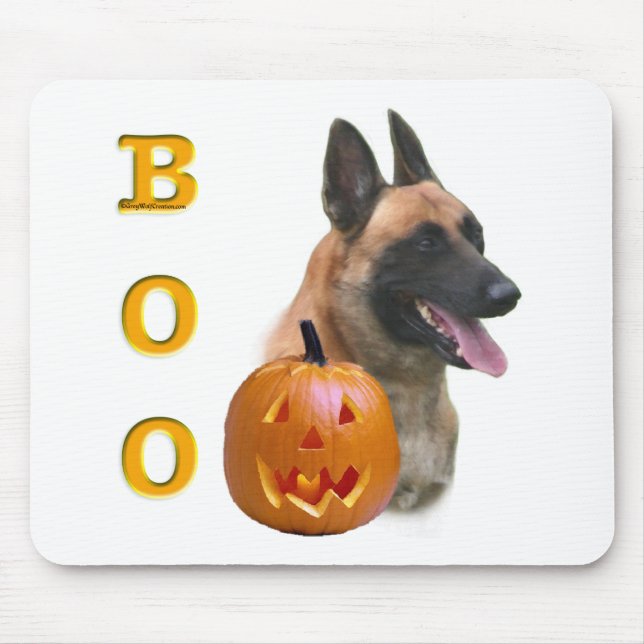 Mousepad Belga Malinois Boo (Frente)
