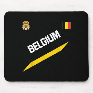 Mousepad Belgian Football Soccer Ball Travel Jersey Allez L