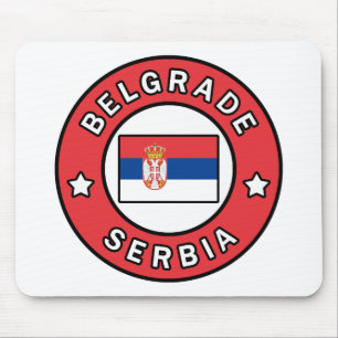 Mousepad Belgrado Sérvia