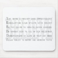 Believe Yeshua. Christian
