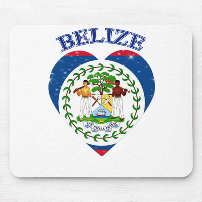 Mousepad Belize Heart (Frente)