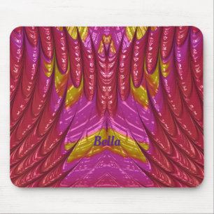 Mousepad BELLA ~ Padrão 3D Bonito ~ Personalizado
