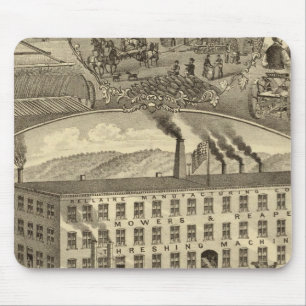 Mousepad Bellaire Manufacturing Company Bellaire, Ohio