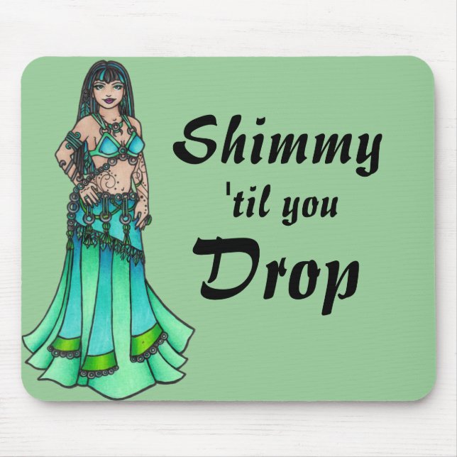 Mousepad Belly Dancer art (Frente)