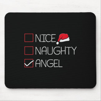 Mousepad Belo Anjo Natal Pajama Engraçado Humor X-