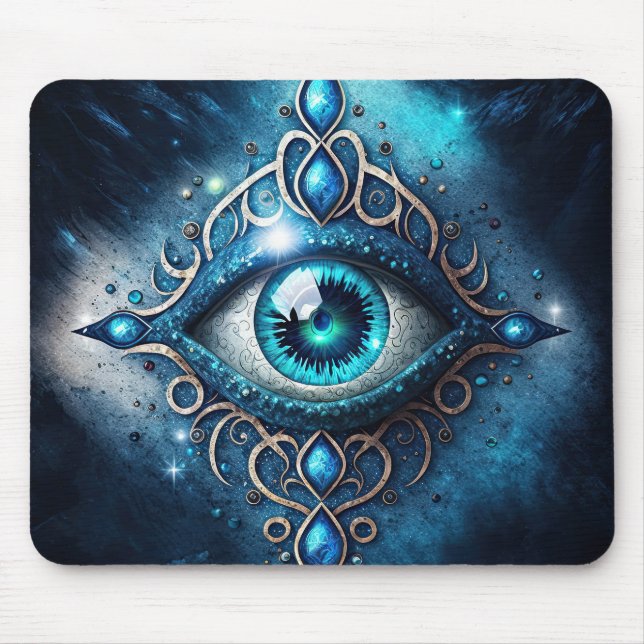 Mousepad Belo Azul, Todos Vendo Illuminância (Frente)